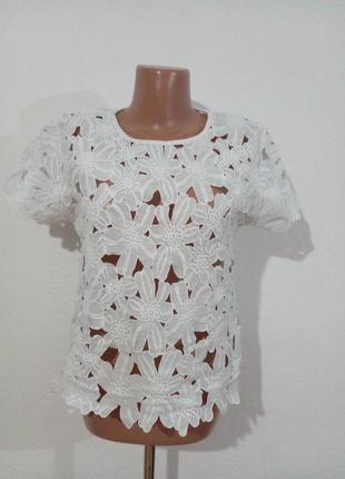 Ажурна блуза