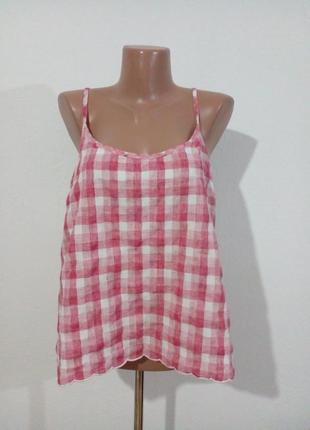 Універсальна майка в клітинку