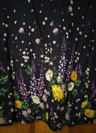 Розкішна блуза блузка сорочка сорочка квіткова квіти з віскози tu розмір 38-405 фото
