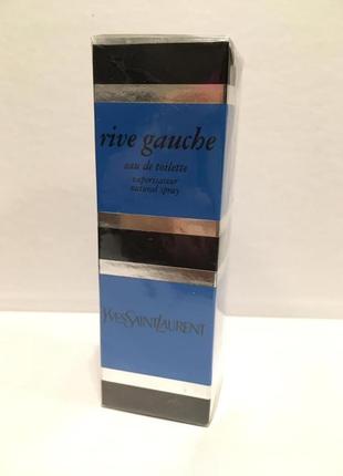 Винтажные ysl yves saint laurent rive gauche edt 50 мл, yves saint laurent rive gauche оригинал, винтаж