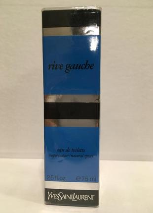 Винтажные ysl yves saint laurent rive gauche винтажная edt 75 мл. yves saint laurent rive gauche винтаж оригинал