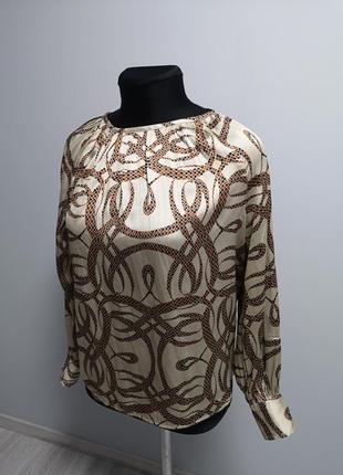 Шелковая блуза richard allan & hm2 фото