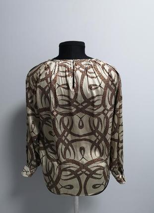 Шелковая блуза richard allan & hm3 фото