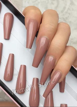 Накладні нігті 25 штук