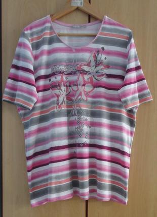 Супер брендовая  футболка блузка хлопок rabe германия