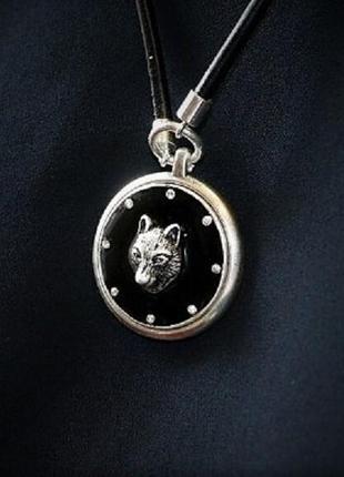 Крышечка монетка волк для магнитного кулона pilgrim дания /426/