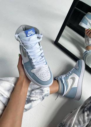 Nike air jordan 1 retro high royal blue 💙, жіночі кросівки найк джордан8 фото