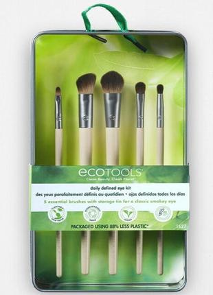 Набір кистей для макіяжу очей ecotools defined daily eye kit1 фото