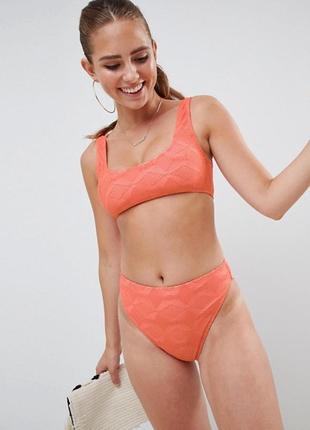 👙 swim sale 👙 высокие плавки с вырезом по бедру от asos3 фото