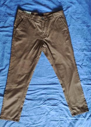 Штани kangol chino trousers dark sand4 фото