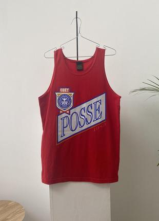 Майка obey sleeveless t-shirt