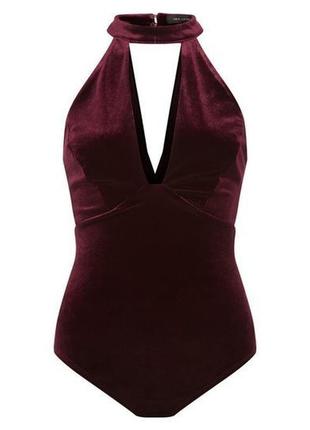 Велюровий боді new look р. 8
