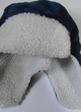 Оригинальная шапка-ушанка для девочки