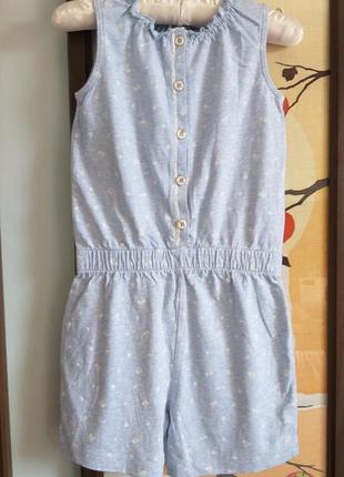 Ромпер бавовняний next на дівчинку 5 років 9