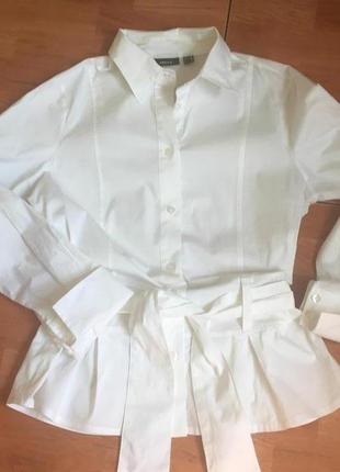 Белоснежная хлопковая блуза mexx1 фото