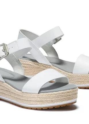 Кожаные босоножки timberland santorini sun ankle strap sandals3 фото