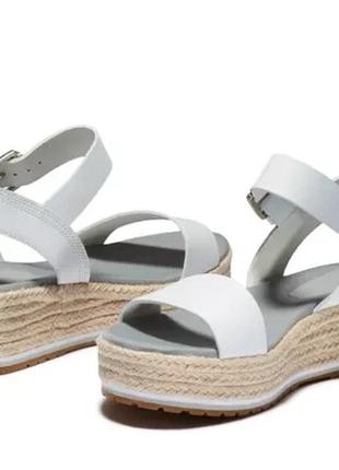 Кожаные босоножки timberland santorini sun ankle strap sandals4 фото
