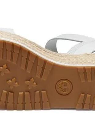 Кожаные босоножки timberland santorini sun ankle strap sandals5 фото