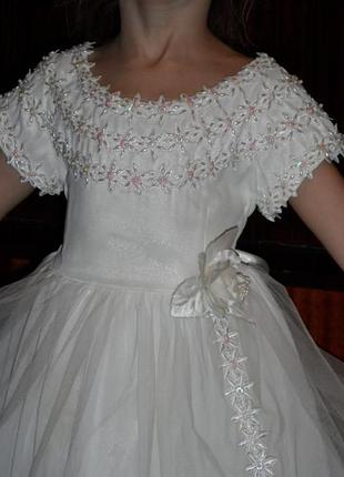 Нарядне плаття для дівчинки 116-122 на ранок, або випускний
