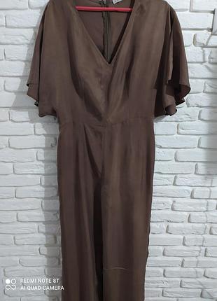 Шикарный комбинезон из искусственного шелка