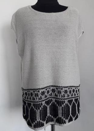 Дизайнерская льняная блуза от drykorn for beautiful people, s/m