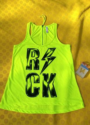 Яркая стильная майка