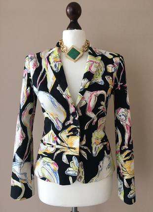 Брендовый пиджак жакет бренд moschino