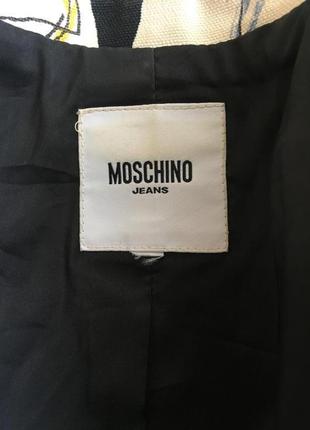 Брендовый пиджак жакет бренд moschino8 фото