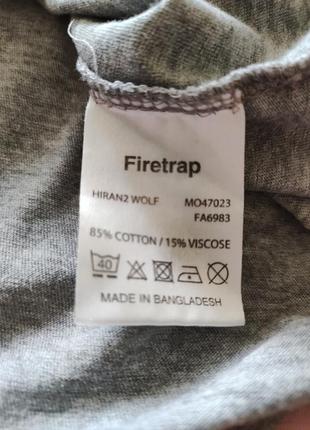 Стильная футболка firetrap, оригинал!6 фото