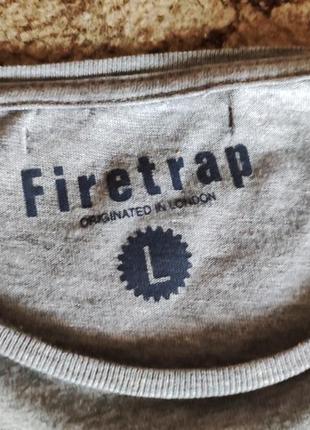 Стильная футболка firetrap, оригинал!2 фото