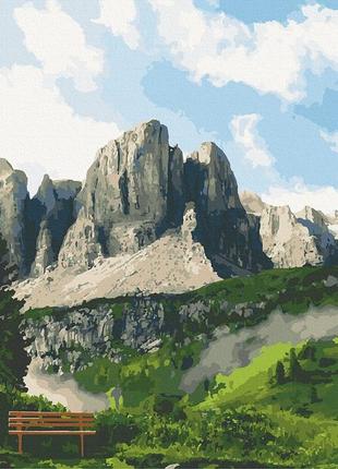 Картина по номерам доломитовые альпы крафт