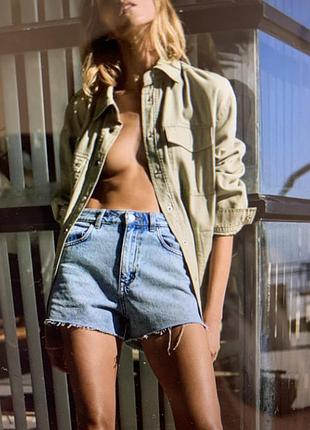 Джинсовые шорты zara