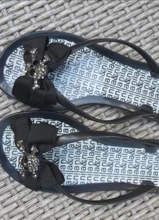 Шліпки nila &nila італія вьетнамки итальянские босоніжки