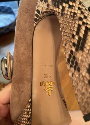 Туфлі prada оригінал5 фото