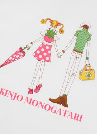 Женская футболка uniqlo & gokinjo monogatari