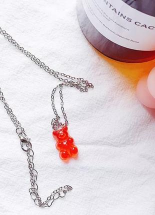 Подвеска мармеладный мишка