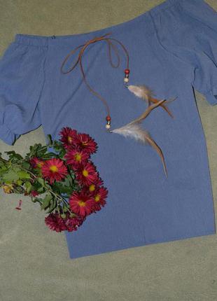 🍇 интересная блуза со спущенными плечиками ! 🍉размер не указан ( с-м)