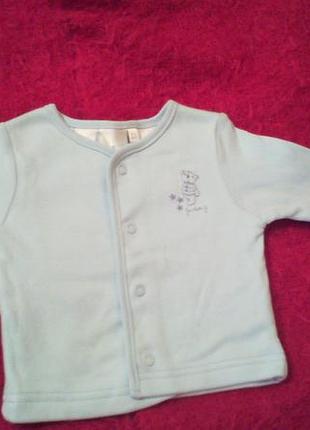 Супер кофточка-0-3 мес