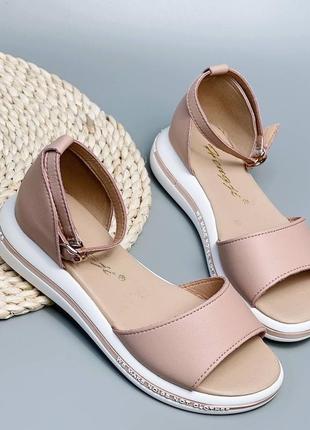 Босоножки натуральная кожа