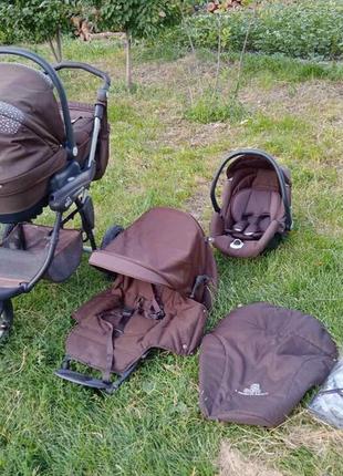 Детская коляска кам cam cortina evolution x3 3 в 1 италия