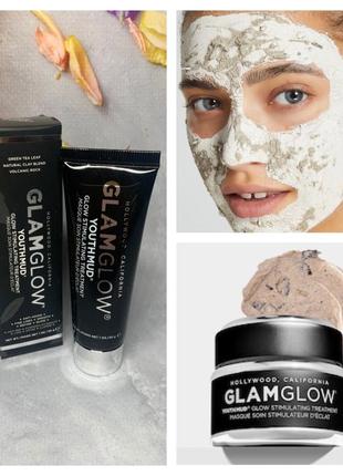 Лечебная маска glamglow youthmud® glow stimulating & exfoliating 30мл1 фото