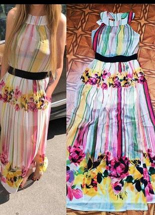 Шифоновое платье, сарафан.