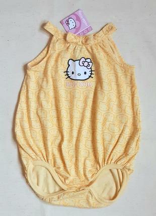 Трикотажний ромпер пісочник hello kitty h&m на 12-18 місяців