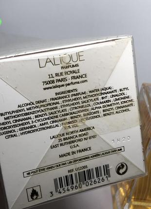 Lalique nilang 2011, edр, 1 ml, оригинал 100%!!! делюсь!4 фото