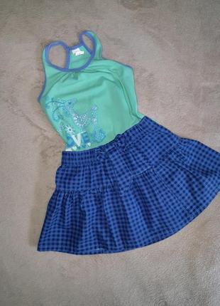 Костюм (набор) маечка (бемби) + юбочка (2-4 года)