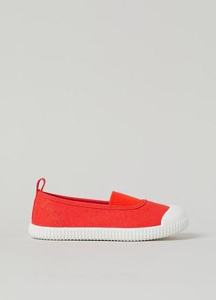 Отличные яркие кеды-балетки h&m