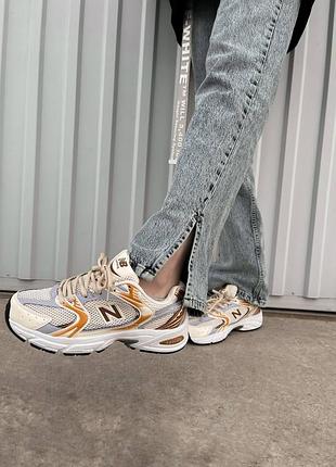 Кросівки нью беланс 530 new balance 530 gold violet