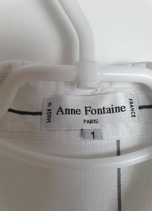 Рубашка в полоску от anne fontaine3 фото