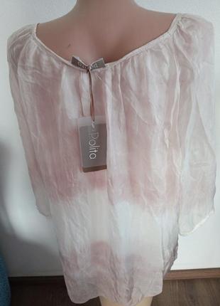 Шикарная блуза(туника) из шелка2 фото