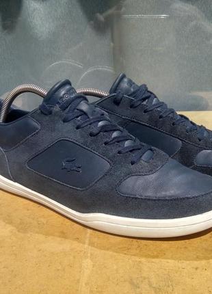 Кросівки мокасини кеди lacoste 44р